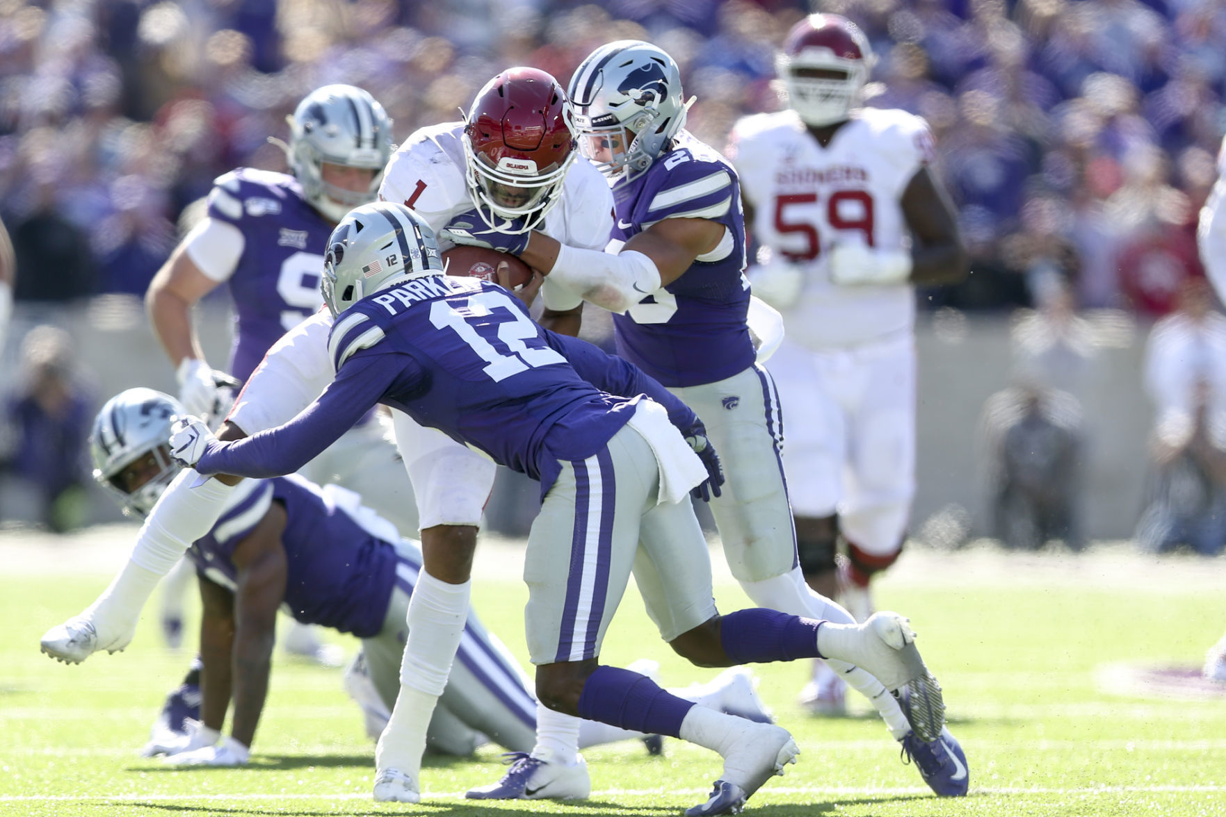 Oklahoma Sooners vs Kansas State Wildcats